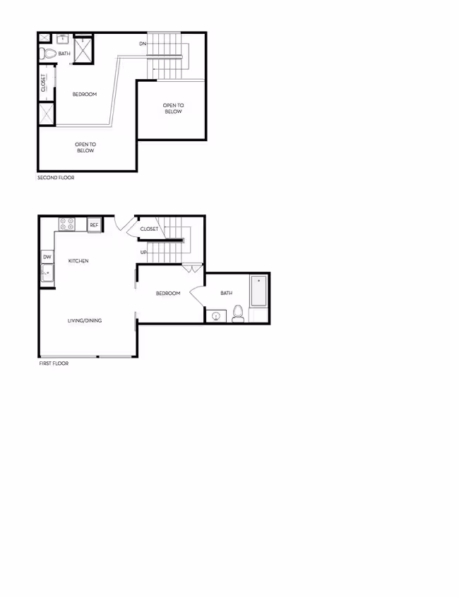 L3 1 Bedroom floor plan